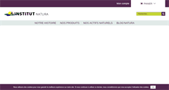 Desktop Screenshot of institut-natura.fr